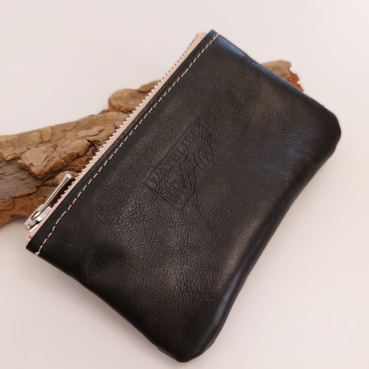 Porte monnaie - mini pochette PM12 cuir Noir