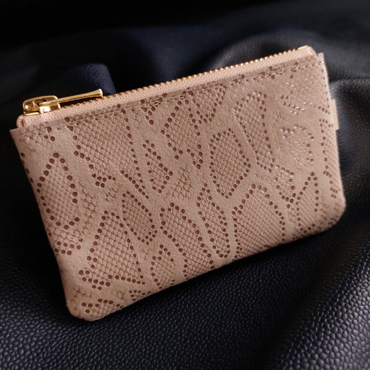 PORTE MONNAIE ZIP - MINI POCHETTE "Evolution"