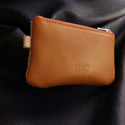 PORTE MONNAIE ZIP - MINI POCHETTE "Evolution"