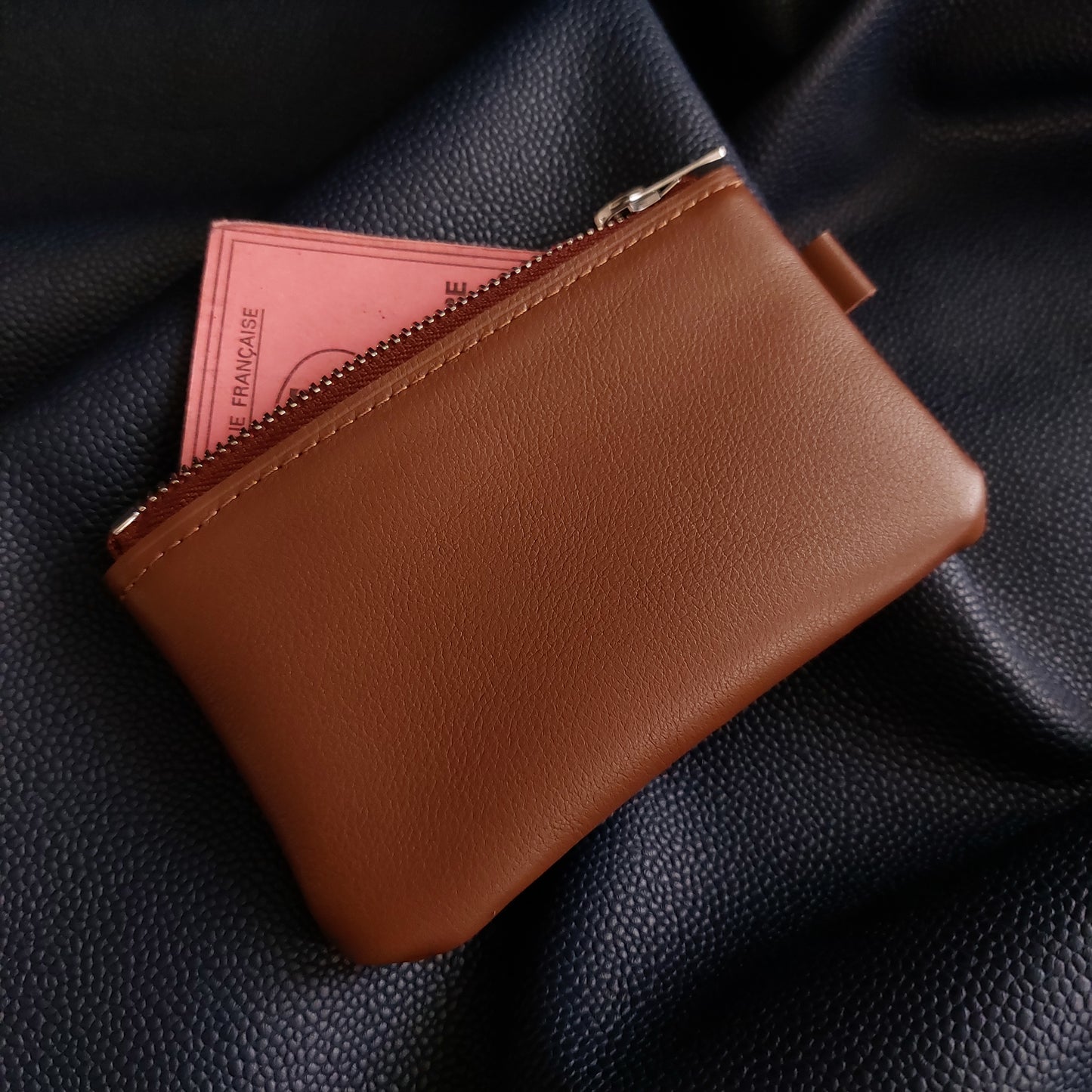 PORTE MONNAIE ZIP - MINI POCHETTE "Evolution"